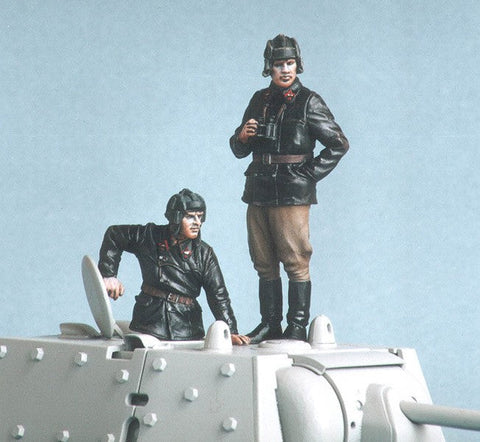 タンクモデル T-35040 1/35 ソビエト 戦車兵 1941 夏 2体