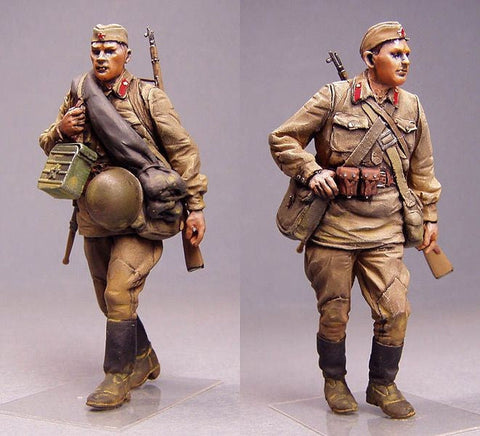 タンクモデル T-35060 1/35 ロシア歩兵 夏 1941 2体