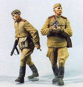 タンクモデル T-35061 1/35 ロシア歩兵 夏 1943-45 2体