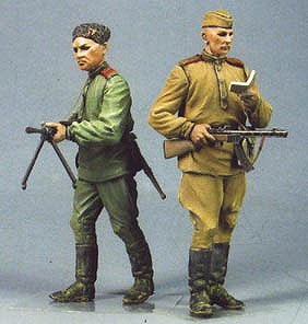 タンクモデル T-35062 1/35 ロシア歩兵 #2 夏 1943-45 2体