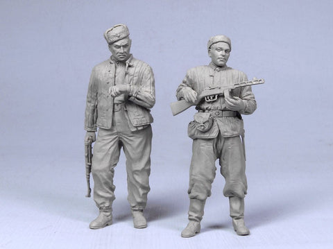 タンクモデル T-35063 1/35 ロシア偵察兵 夏 1943-45 2体