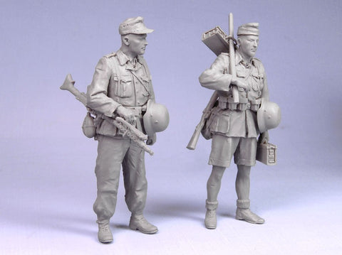 タンクモデル T-35089 1/35 ドイツ歩兵 DAK 1941 2体