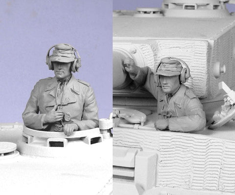 タンクモデル T-35115 1/35 ドイツ SS戦車兵 1943-45 2体