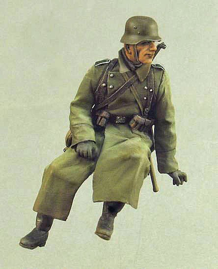 タンクモデル T-35137 1/35 ドイツ サイドカーライダー I 1941-1944 冬