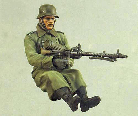 タンクモデル T-35138 1/35 ドイツ サイドカーライダー II w/MG-34/42 1941-1944 冬