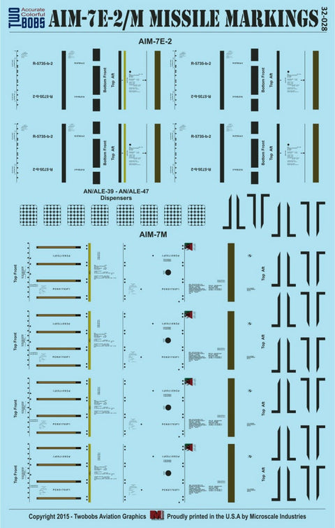 トゥーボブス 32-028 1/32 アメリカ 空対空ミサイル AIM-7