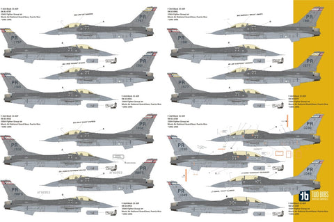 トゥーボブス 48-283 1/48 F-16A/B バイパーズ・オブ・カリビアン
