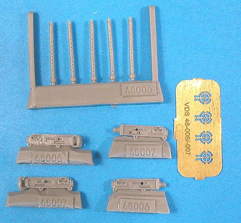 ベクター VDS48006 1/48 ブローニング M2 0.3 Cal 円孔