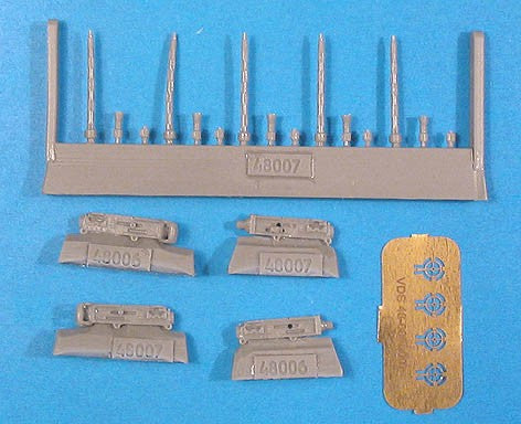 ベクター VDS48007 1/48 ブローニング M2 0.3 Cal 楕円孔
