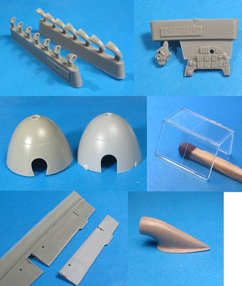 ベクター VDS48039 1/48 Bf109F-2 コレクションセット (ズベズダ用)