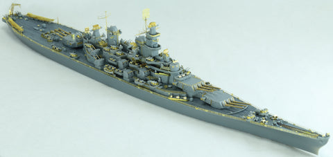 ヴィーホビー E57001 1/700 アメリカ海軍 戦艦 ローバー BB-61 デラックス版(エッチングパーツ付き) プラモデル