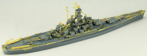ヴィーホビー E57006 1/700 アメリカ海軍 戦艦 インディアナ BB-58 1944年 デラックス版(エッチングパーツ付き) プラモデル