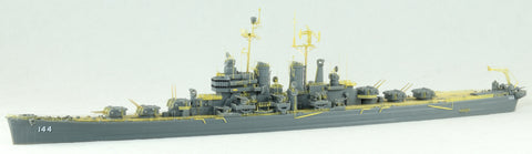 ヴィーホビー E57015 1/700 アメリカ 軽巡洋艦 USS ウースター CL-144 デラックス版(エッチングパーツ付き) プラモデル
