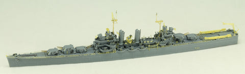 ヴィーホビー E57018 1/700 アメリカ海軍 ブルックリン級軽巡洋艦 ホノルル CL-48 1944 デラックス版(エッチングパーツ付き) プラモデル
