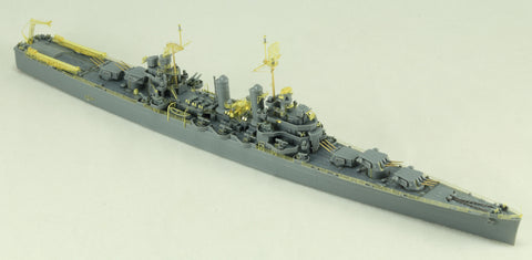ヴィーホビー E57018 1/700 アメリカ海軍 ブルックリン級軽巡洋艦 ホノルル CL-48 1944 デラックス版(エッチングパーツ付き) プラモデル
