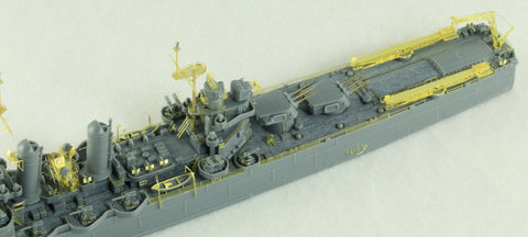 ヴィーホビー E57018 1/700 アメリカ海軍 ブルックリン級軽巡洋艦 ホノルル CL-48 1944 デラックス版(エッチングパーツ付き) プラモデル
