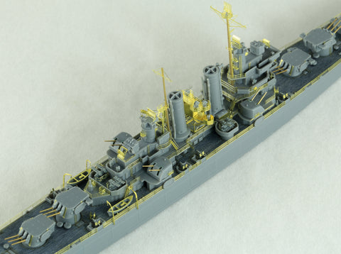 ヴィーホビー E57019 1/700 アメリカ海軍 セントルイス級軽巡洋艦 ヘレナ CL-50 1942 デラックス版 プラモデル