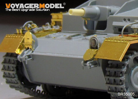 ボイジャーモデル BR35005 1/35 WWIIドイツ III号突撃砲 A-E型 前照灯セット(ドラゴン用)