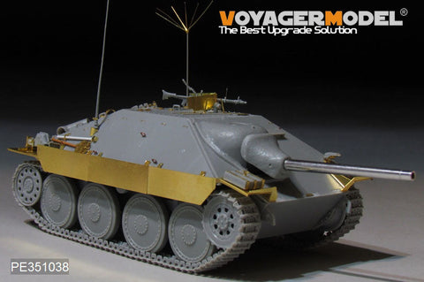 ボイジャーモデル PE351038B 1/35 WWII ドイツ陸軍 Sd.Kfz.138/2 ヘッツアー駆逐戦車 中期型(Ver.B ガンバレル付)(ドラゴン 6037 6066 9148用)