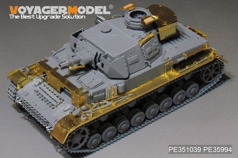 ボイジャーモデル PE351039B 1/35 WWII ドイツ陸軍 IV号戦車F1型 "Vorpanzer" ベーシックセット(Ver.B 砲弾付)( ボーダー BT-003用)