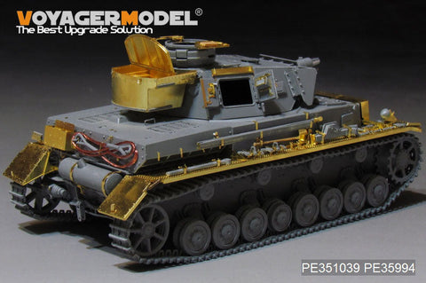 ボイジャーモデル PE351039B 1/35 WWII ドイツ陸軍 IV号戦車F1型 "Vorpanzer" ベーシックセット(Ver.B 砲弾付)( ボーダー BT-003用)