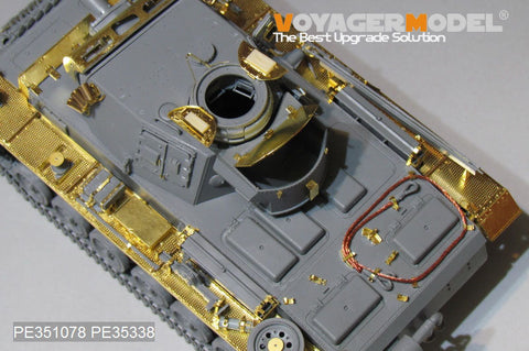 ボイジャーモデル PE351078B 1/35 WWII ドイツ陸軍 III号戦車 M型 ベーシックセット(Ver.B ガンバレル付)(タコム 8002用)