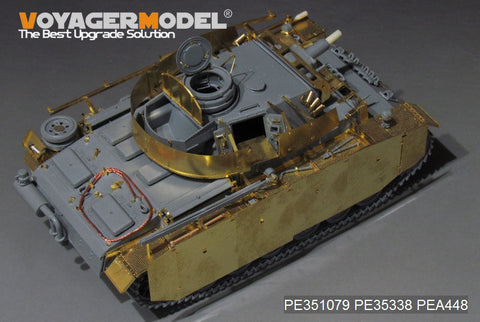 ボイジャーモデル PE351079A 1/35 WWII ドイツ III号戦車 M型 基本セット(タコム 8005用)