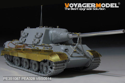 ボイジャーモデル PE351087A 1/35 WWII ドイツ陸軍 Sd.Kfz.186 ヤークトタイガー ポルシェ生産型 ベーシックセット(ガンバレル無し)(ドラゴン 6051 6351 6493 6925用)