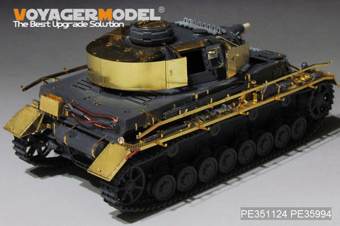ボイジャーモデル PE351124A 1/35 WWII ドイツ IV号戦車 F1型(後期生産型用)基本セット( タミヤ 35374用)