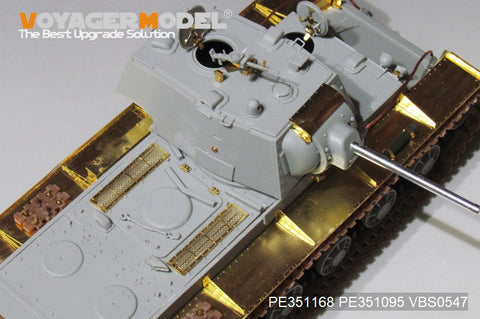 ボイジャーモデル PE351168B 1/35 WWII ロシア KV-1 Mod.1942 基本セット(ガンバレル用)(トランぺッター 09597用)