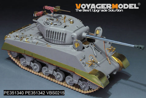 ボイジャーモデル PE351340 1/35 WWII アメリカ M4A3 76w 中戦車 VVSS ベーシックアップグレードセット(ドラゴン6255 6325用)
