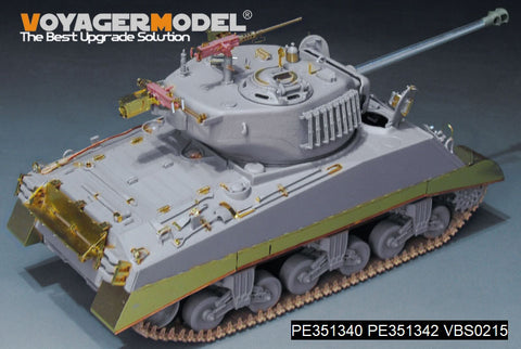 ボイジャーモデル PE351340 1/35 WWII アメリカ M4A3 76w 中戦車 VVSS ベーシックアップグレードセット(ドラゴン6255 6325用)