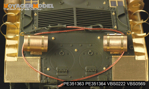 ボイジャーモデル PE351364 1/35 WWIIソビエト JSU-122/JSU-152用フェンダー(タミヤ 35303用)