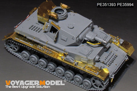 ボイジャーモデル PE351393A 1/35 WWIIドイツ IV号戦車 F1型 ベーシック(B版:弾薬、損傷した転輪付き)(ドラゴン 6315 / 9044 / 6975用)