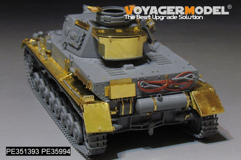 ボイジャーモデル PE351393A 1/35 WWIIドイツ IV号戦車 F1型 ベーシック(B版:弾薬、損傷した転輪付き)(ドラゴン 6315 / 9044 / 6975用)