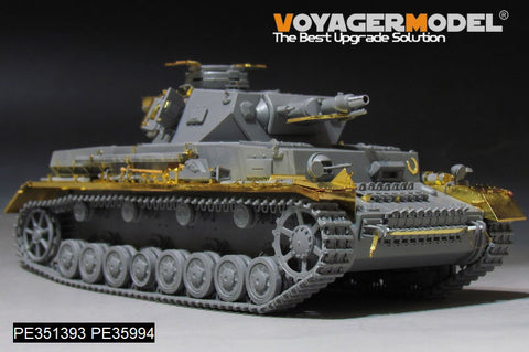 ボイジャーモデル PE351393A 1/35 WWIIドイツ IV号戦車 F1型 ベーシック(B版:弾薬、損傷した転輪付き)(ドラゴン 6315 / 9044 / 6975用)