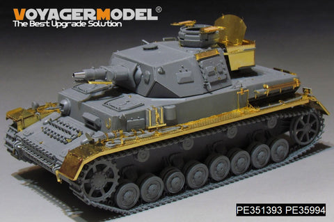 ボイジャーモデル PE351393A 1/35 WWIIドイツ IV号戦車 F1型 ベーシック(B版:弾薬、損傷した転輪付き)(ドラゴン 6315 / 9044 / 6975用)