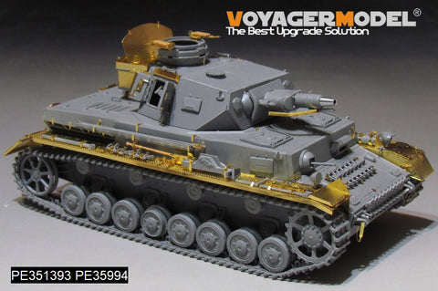 ボイジャーモデル PE351393A 1/35 WWIIドイツ IV号戦車 F1型 ベーシック(B版:弾薬、損傷した転輪付き)(ドラゴン 6315 / 9044 / 6975用)
