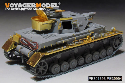 ボイジャーモデル PE351393A 1/35 WWIIドイツ IV号戦車 F1型 ベーシック(B版:弾薬、損傷した転輪付き)(ドラゴン 6315 / 9044 / 6975用)