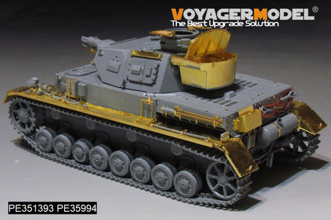 ボイジャーモデル PE351393A 1/35 WWIIドイツ IV号戦車 F1型 ベーシック(B版:弾薬、損傷した転輪付き)(ドラゴン 6315 / 9044 / 6975用)