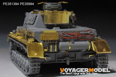 ボイジャーモデル PE351394A 1/35 WWIIドイツ IV号戦車 F2型 ベーシック(B版:損傷した転輪付き)(ドラゴン 6360, 6363, 9019用)