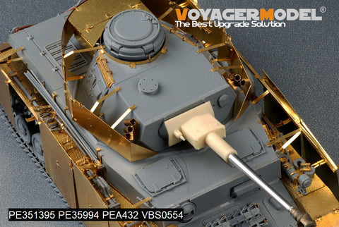 ボイジャーモデル PE351395A 1/35 WWIIドイツ IV号戦車 G型 サイドスカート付き(B版:損傷した転輪付き)(ドラゴン 6694 9020用)