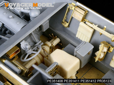ボイジャーモデル PE351408A 1/35 WWII ドイツ Sd.Kfz.250/1 NEU ベーシックアップグレードセット(B ver ホイール付属)(ドラゴン6427 6100用)