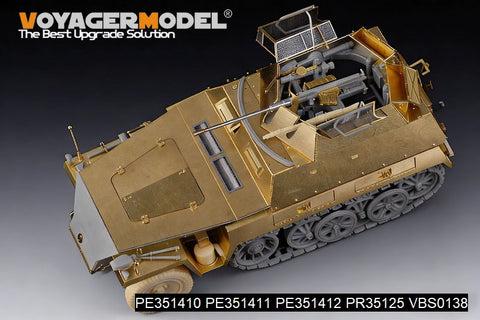 ボイジャーモデル PE351412 1/35 WWII ドイツ Sd.Kfz.250 NEU アーマープレート アップグレードセット(ドラゴン用)