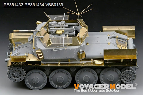 ボイジャーモデル PE351434 1/35 WWII ドイツ Pz.Kpfw.38(t) フェンダー アップグレードセット(ドラゴン用)