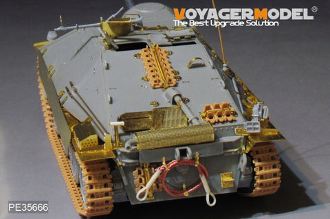 ボイジャーモデル PE35666B 1/35 WWII ドイツ Sd.Kfz.138/2 軽駆逐戦車ヘッツァー 初期型(B ver ガンバレル付)(DRAGON 6030 6037 6066 9148)