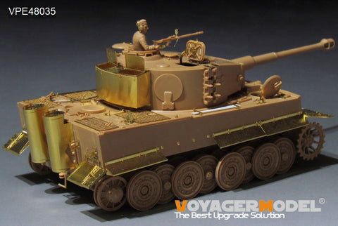 ボイジャーモデル VPE48035 1/48 WWII ドイツ タイガー I 後期生産型(タミヤ 32575用)