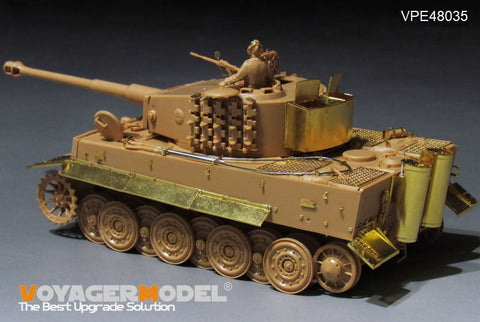 ボイジャーモデル VPE48035 1/48 WWII ドイツ タイガー I 後期生産型(タミヤ 32575用)