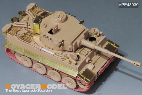 ボイジャーモデル VPE48039 1/48 WWII ドイツ ドイツ タイガーI 初期型(ユースター 001用)