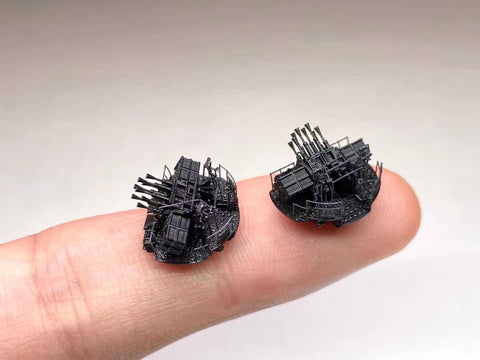 バンカースタジオ WS35041 1/350 WWIIイギリス海軍 8連装2ポンド”ポンポン”砲